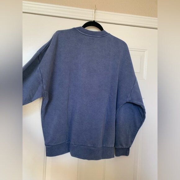 Seattle Seahawks NFL Gameday Couture Oversized Sweatshirt Navy NWT 🌴 - Picture 2 of 7